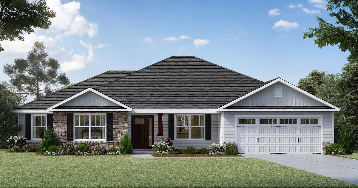 The Inglewood Floorplan Red Door Homes TN