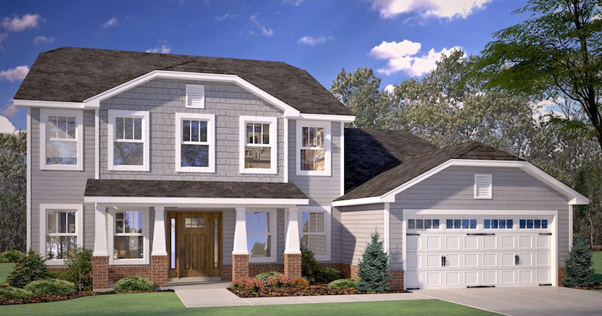 The Adams Floorplan | Red Door Homes TN